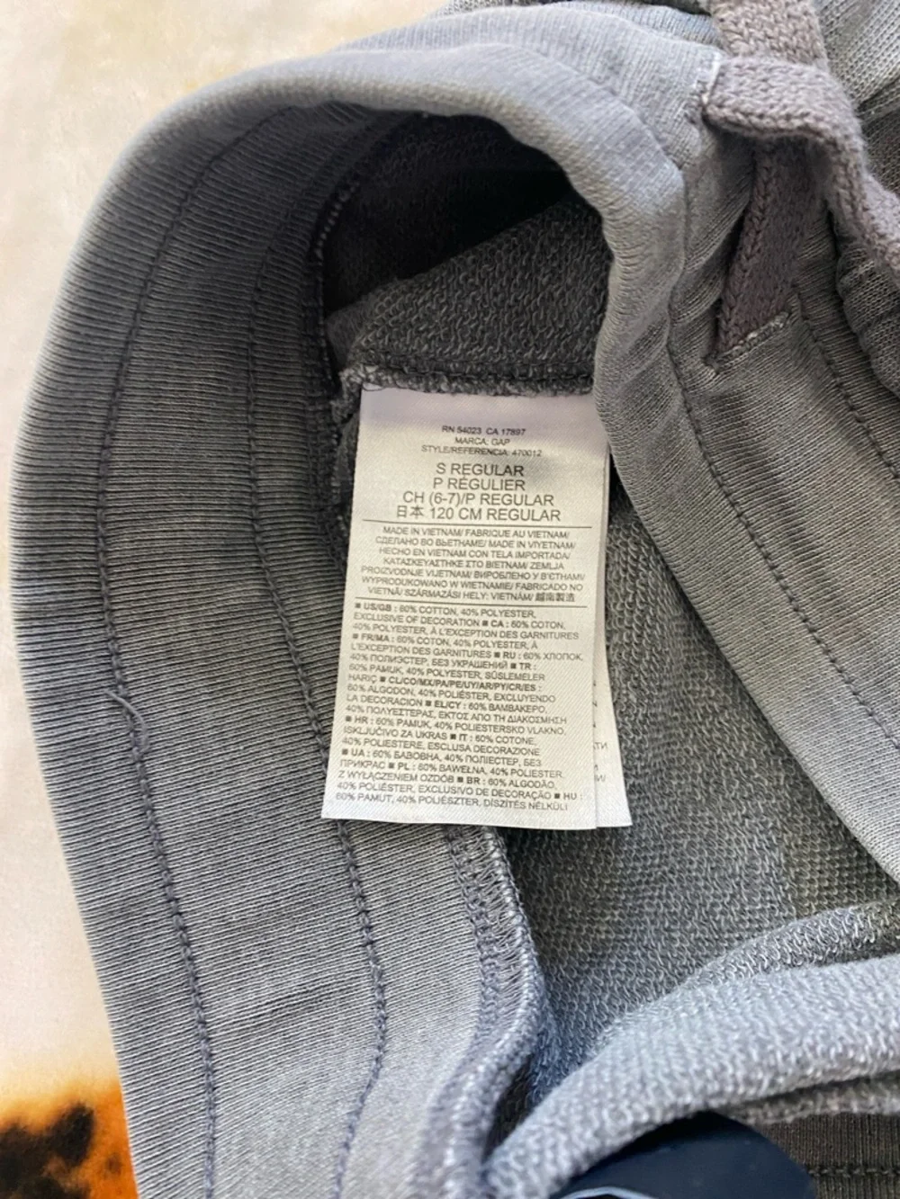 ⭐️ GAP Kids Comfy Drawstring Shorts in Gray, S (6-7) Unisex